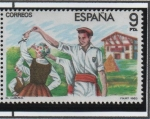 Stamps Spain -  Zarzuela: Escena en el Caserío