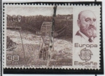 Stamps Spain -  Europa CEPT: Leonardo Torres Quevedo