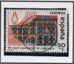 Stamps Spain -  Centenario d' l' Universidad d' Zaragoza