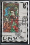 Stamps Spain -  Vidrieras Artísticas: Catedral d' Gerona