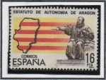 Stamps Spain -  Estatutos d' Autonomía: Aragón