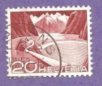 Stamps Switzerland -  INTERCAMBIO