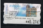 Stamps : Europe : Spain :  Arquitectura postal   Cádiz