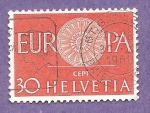 Stamps Switzerland -  INTERCAMBIO