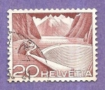 Stamps Switzerland -  INTERCAMBIO