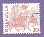 Stamps Switzerland -  INTERCAMBIO