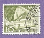 Stamps Switzerland -  INTERCAMBIO