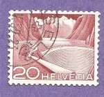 Stamps Switzerland -  INTERCAMBIO