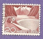 Stamps Switzerland -  INTERCAMBIO