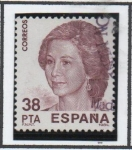 Stamps Spain -  Doña Sofia