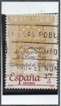 Sellos de Europa - Espaa -  V Centenario d' mColegio Mayor d' Santa Cruz Universidad d' Valladolid