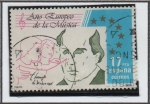 Stamps Spain -  Tomas Luis d' Victoria