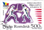 Stamps Romania -  PREOLÍMPICO ATLANTA'95