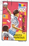 Stamps Romania -  OLIMPIADA DE BARCELONA'92