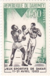 Stamps : Africa : Benin :  juegos deportivos de Dakar