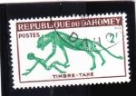 Stamps : Africa : Benin :  pinturas rupestres
