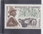 Stamps Benin -  OFICIO- pastor