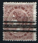 Stamps Spain -  Isabel II