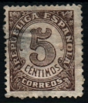 Stamps Spain -  Numeral