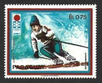 Stamps : America : Paraguay :  1408 - JJOO de Invierno de Sapporo 