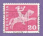 Stamps Switzerland -  INTERCAMBIO