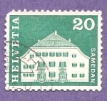 Stamps Switzerland -  INTERCAMBIO