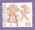 Stamps Switzerland -  INTERCAMBIO