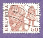 Stamps Switzerland -  INTERCAMBIO