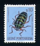 Stamps : Africa : Guinea_Bissau :  Callidea panaethiopica kirk