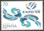 Stamps Spain -  3554 - exposicion universal de lisboa expo 98