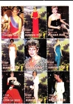 Stamps Burkina Faso -  LADY DI