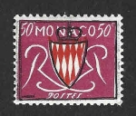 Sellos de Europa - Mnaco -  312 - Escudo de los Grimaldi
