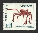 Stamps Monaco -  581 - Cangrejo Gigante Japonés