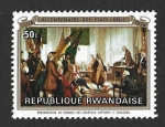 Stamps Rwanda -  724 - Bicentenario de América