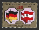 Stamps : America : Honduras :  C562 - Centenario de la Fundación de la UPU