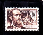 Stamps Hungary -  Vambery Armin 1832-1913