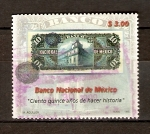 Sellos de America - Mxico -  BANCO  NACIONAL  DE  MÉXICO