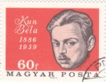 Stamps Hungary -  Kun Béla 1886-1939