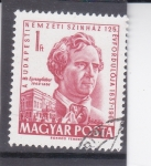 Stamps Hungary -  Nemzeti Szinh'az 1837-1962