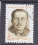 Sellos de Europa - Hungr�a -  Vago Béla 1881-1939