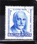 Stamps Hungary -  Dr. Hutyra Ferenc 