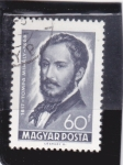 Sellos de Europa - Hungr�a -  Tompa Mihaly 1817-1868