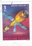 Stamps Hungary -  Szojuz-Szaljut 5 