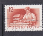 Stamps Hungary -  OFICIO- Albañil
