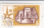 Sellos de Europa - Hungr�a -  Bruselas 1958