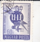 Stamps Hungary -  U.I.T CENTENARIO