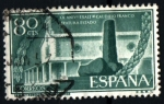 Stamps Spain -  XX aniv. caudillo