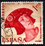 Stamps Spain -  IV centenário