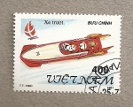 Stamps : Asia : Vietnam :  Olimpiadas de invierno Albertville 1992