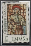Stamps Spain -  Vidrieras Artísticas: Enrique II